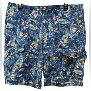 Izod Saltwater 100% Cotton Tropical‎ Shorts